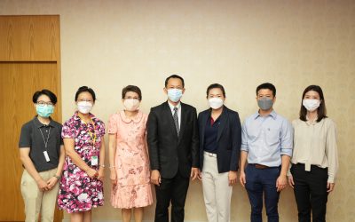 บริษัท KCG Cooporation เข้าสวัสดีปีใหม่ไทย และ พูดคุยเตรียมขยายเวลาความร่วมมือ MOU ระหว่างบริษัท KCG และ SCI-TU